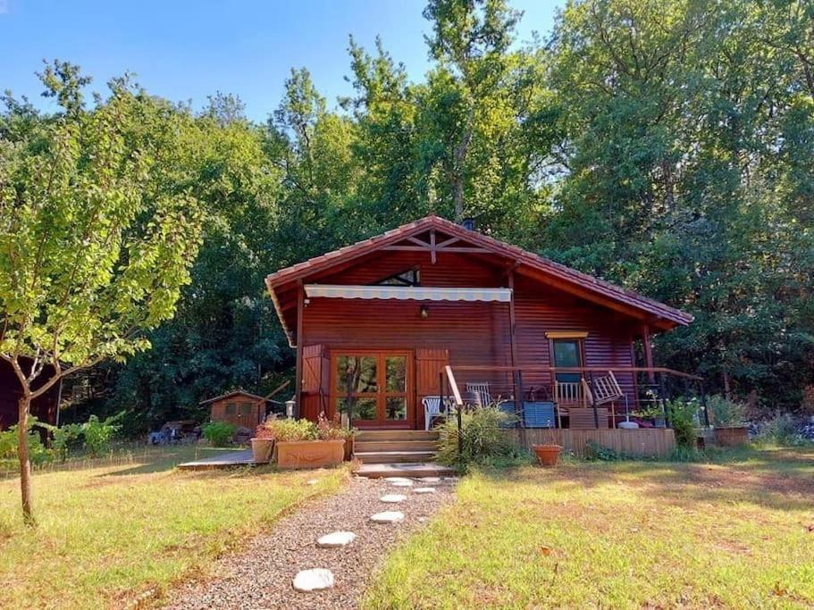 Chalet Au Milieu De La Foret Avec Lac A Proximite Layrac Ngoại thất bức ảnh