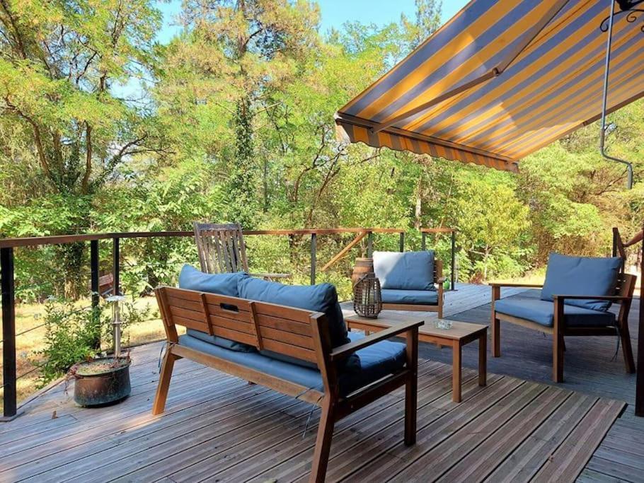 Chalet Au Milieu De La Foret Avec Lac A Proximite Layrac Ngoại thất bức ảnh
