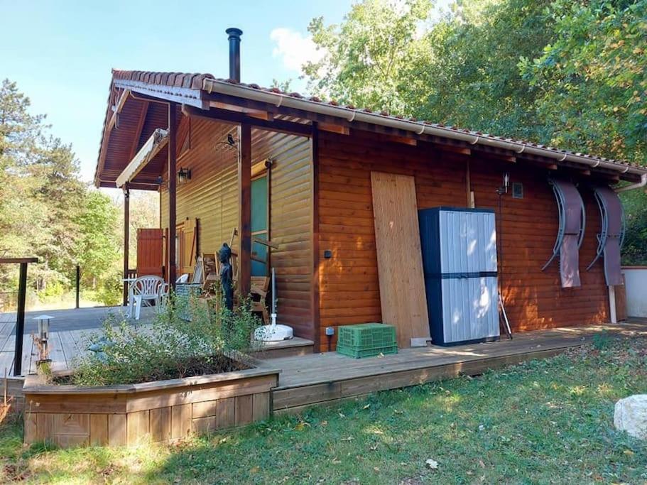 Chalet Au Milieu De La Foret Avec Lac A Proximite Layrac Ngoại thất bức ảnh